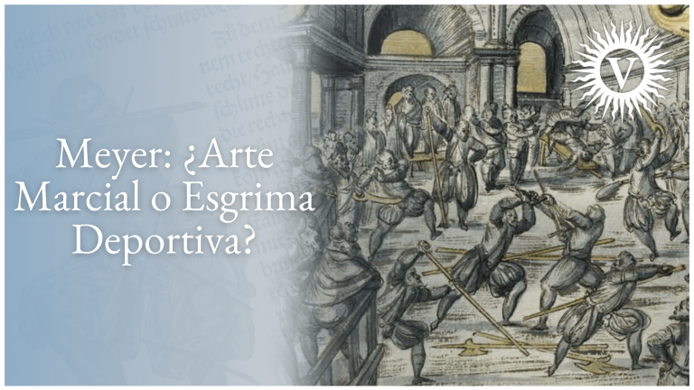 Meyer: ¿Arte marcial o Esgrima deportiva?