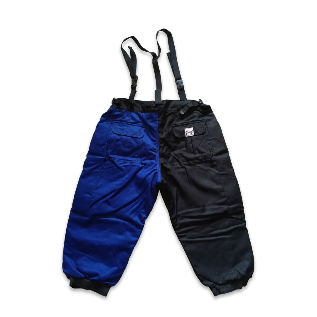 Pantalones negro y azul talle L para HEMA / Esgrima Histórica - Imagen 2