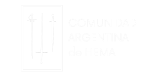 Comunidad argentina de HEMA logo trasparente2